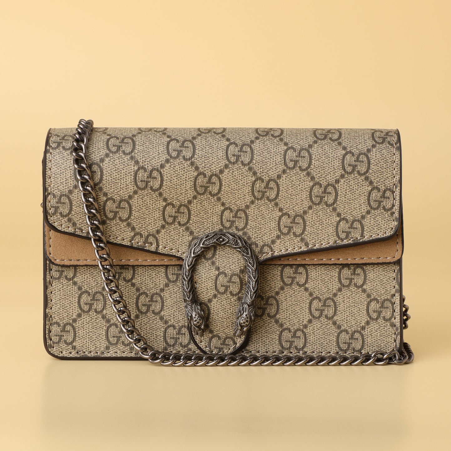 GG Supreme Beige Mini Shoulder Bag