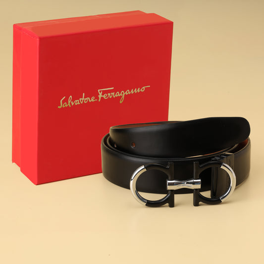 Chrome Loop Accent Belt