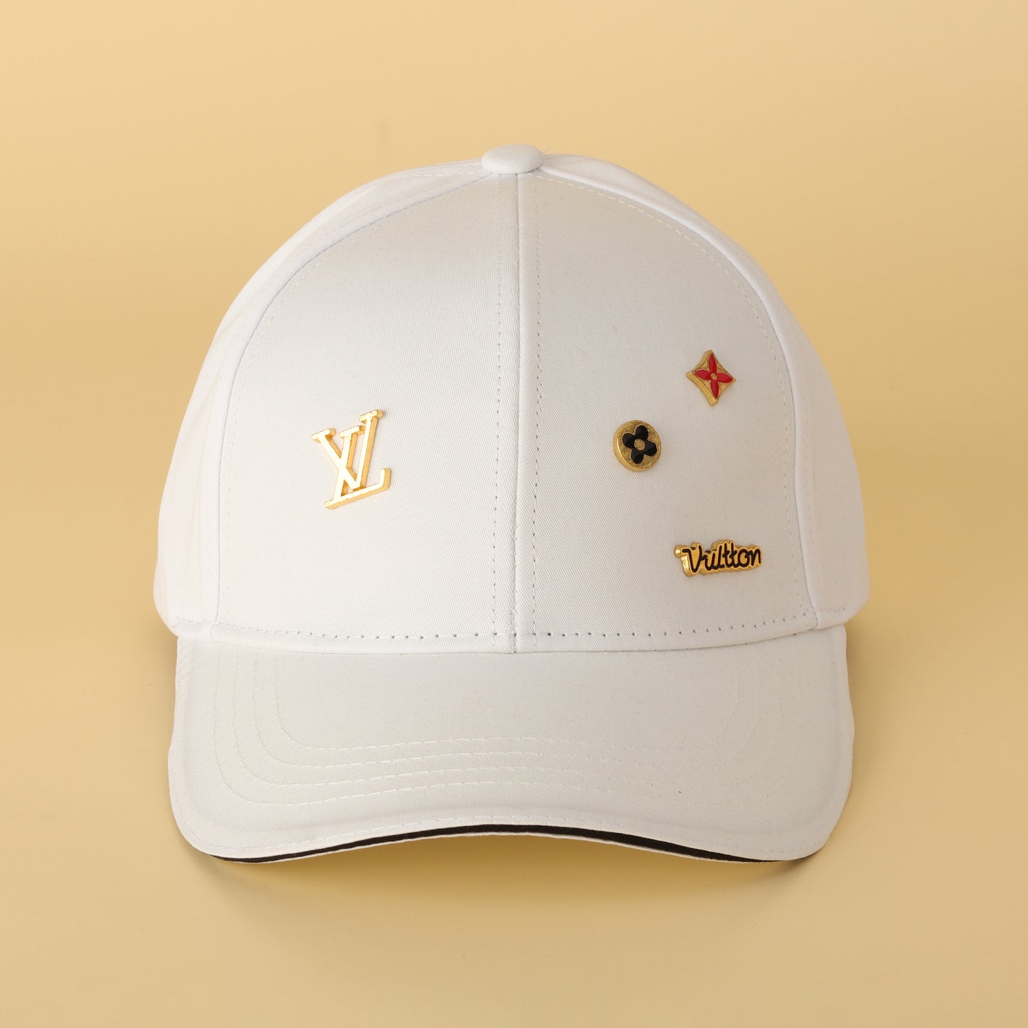 Vuitton Inspired Baseball Cap