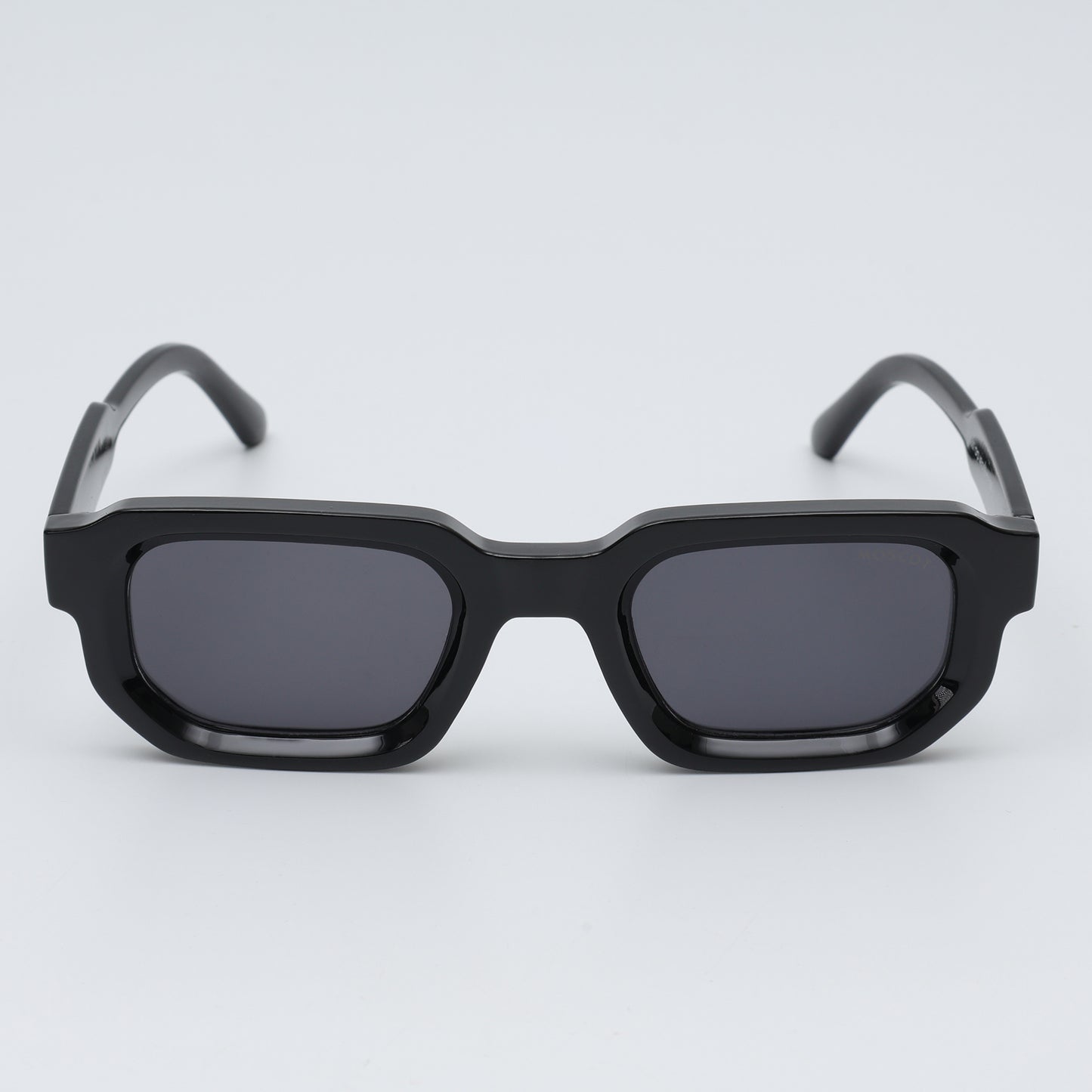 Midnight Sculpted Square Sunglasses