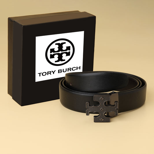 Signature Matte Black Buckle Belt