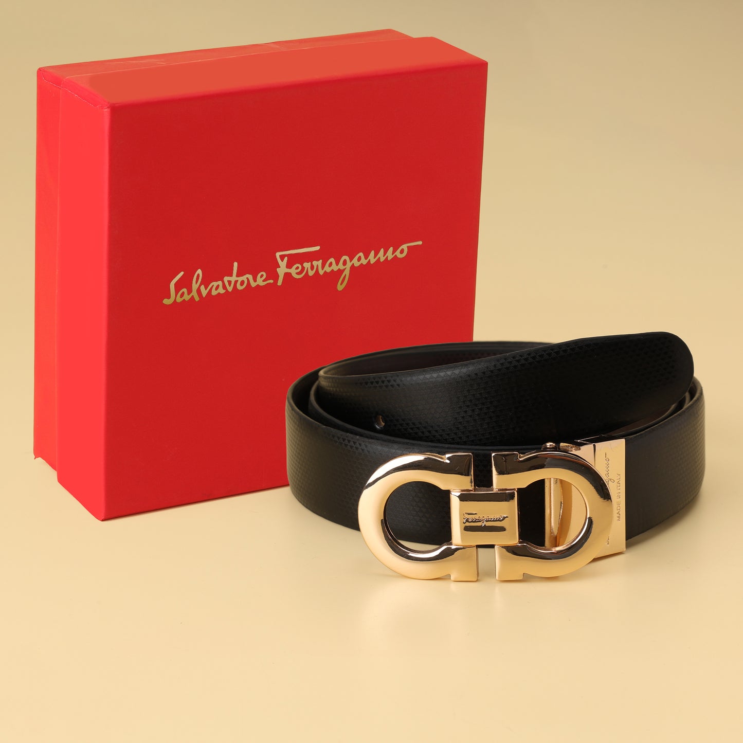 Polished Loop Statement Belt