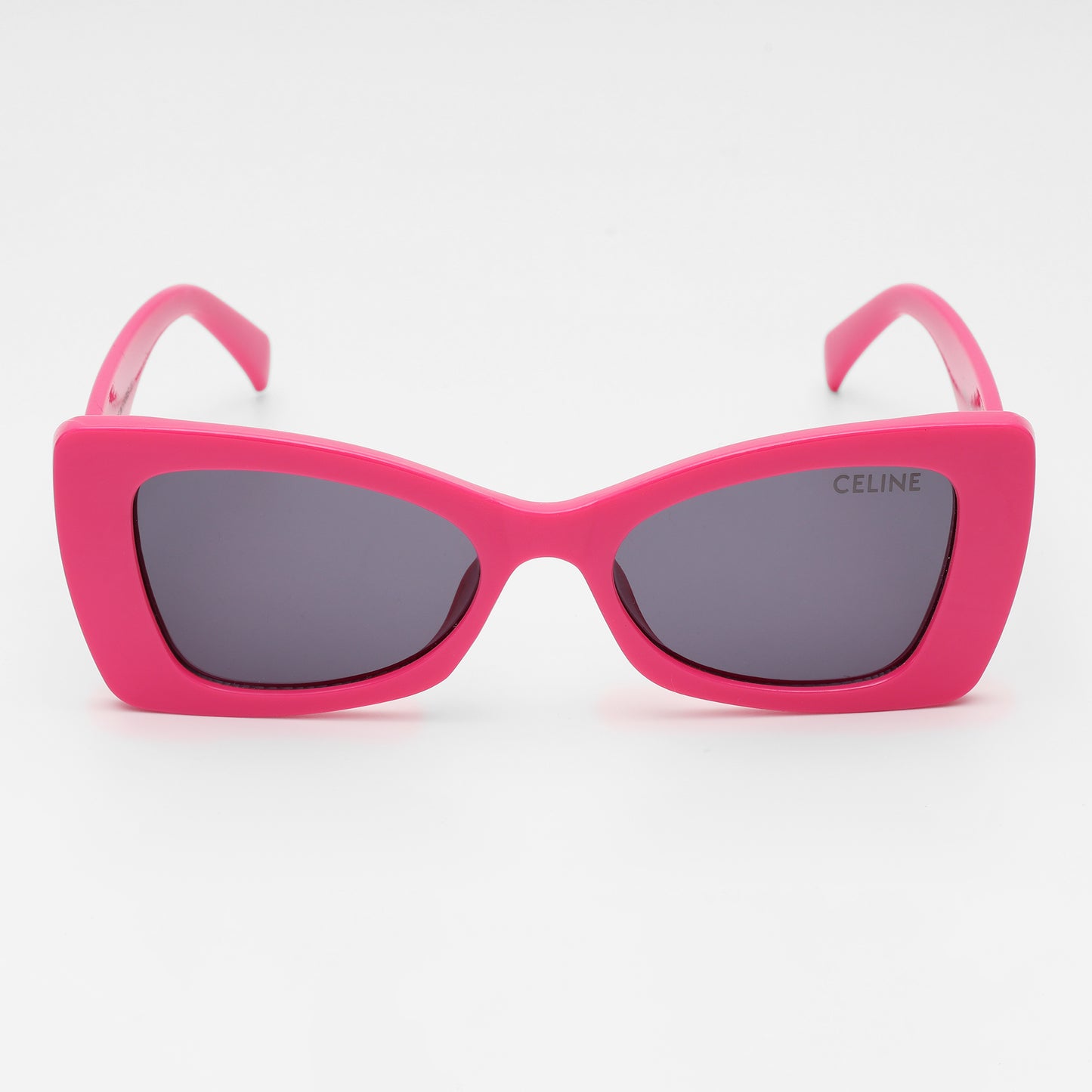 Bold in Pink” Cat-Eye Sunglasses