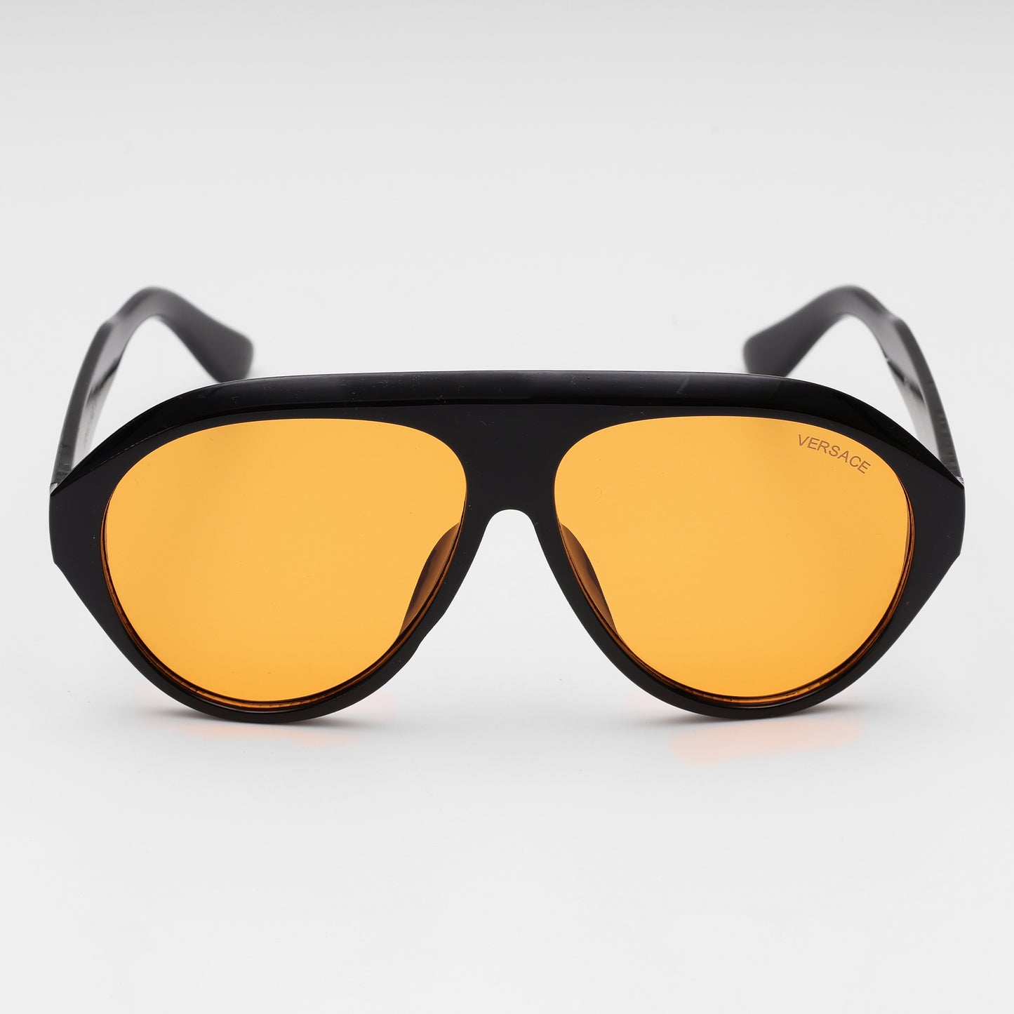 Amber Lens Shield Sunglasses
