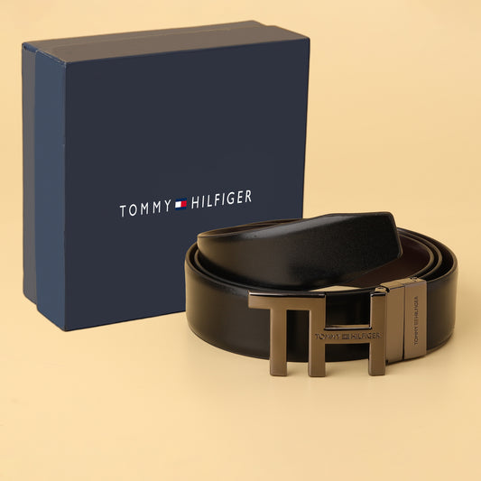 Hilfiger Bold “TH” Reversible Belt