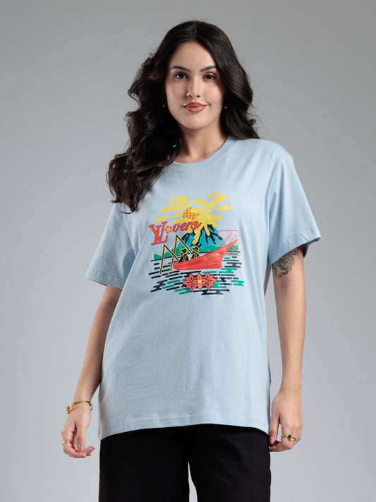 Skyline Voyage Graphic T-Shirt
