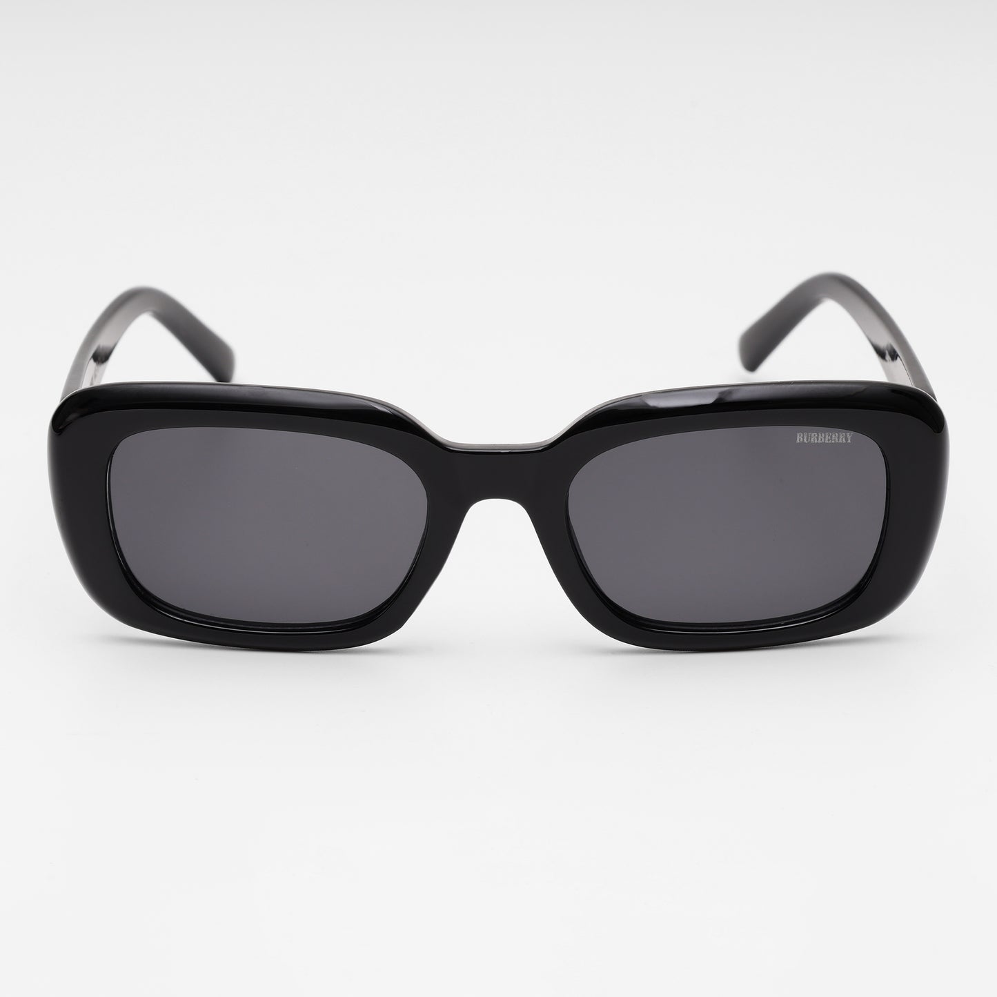 Burberry Noir Classic Rectangular Sunglasses