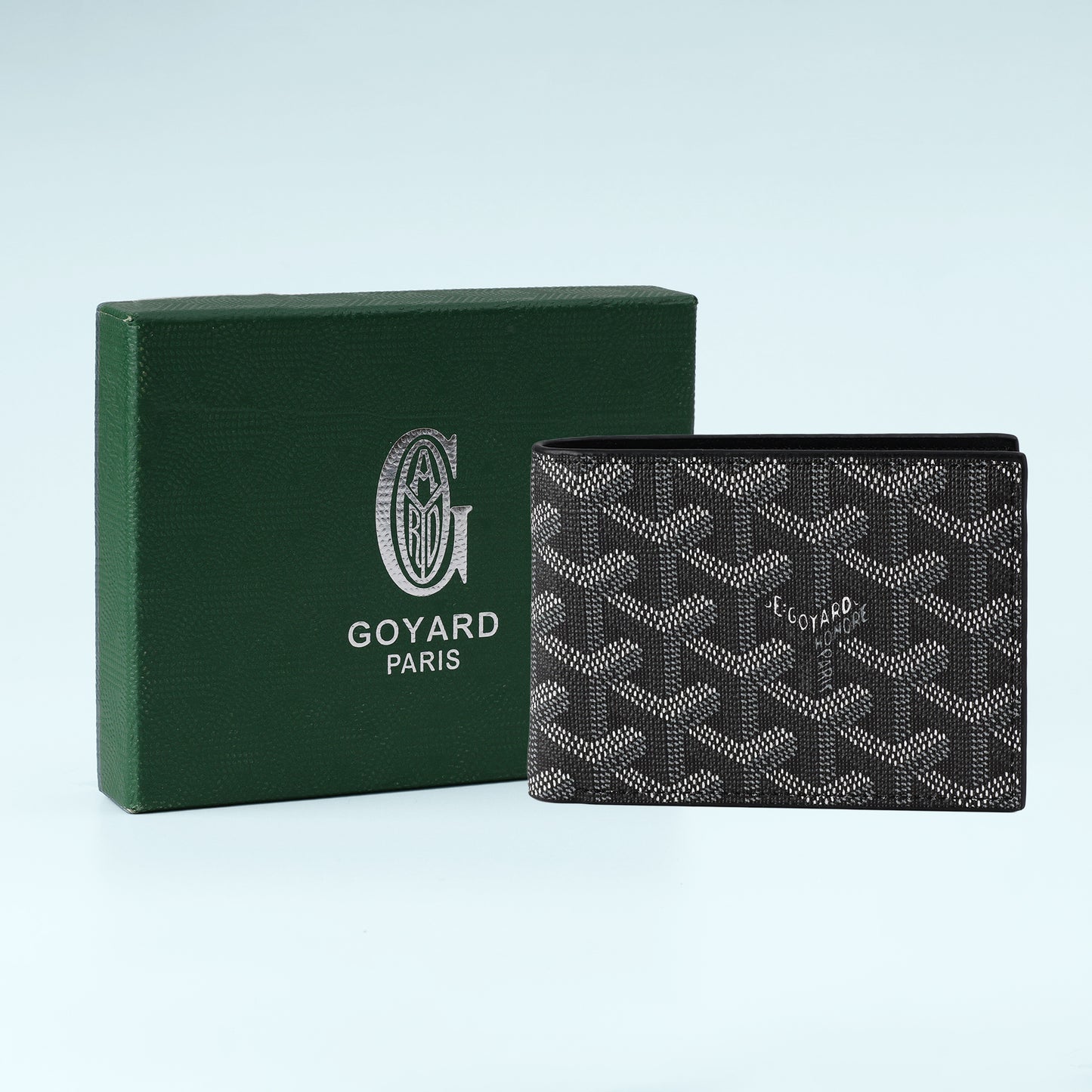 Midnight Monogram Bifold Wallet
