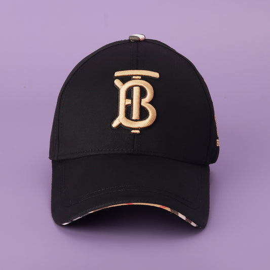 Monogram Black Cap