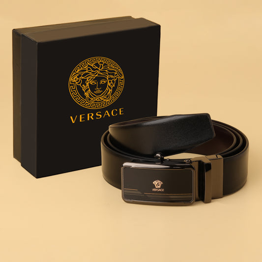 Versace Reversible Leather Belt