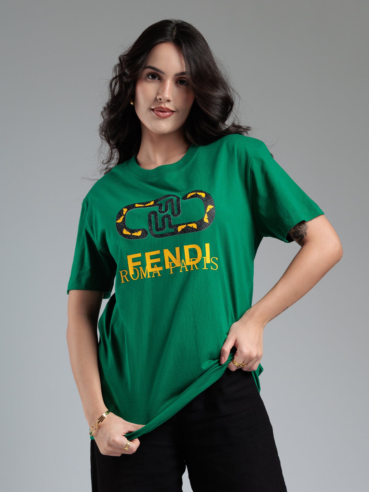 Emerald Chain Statement T-Shirt