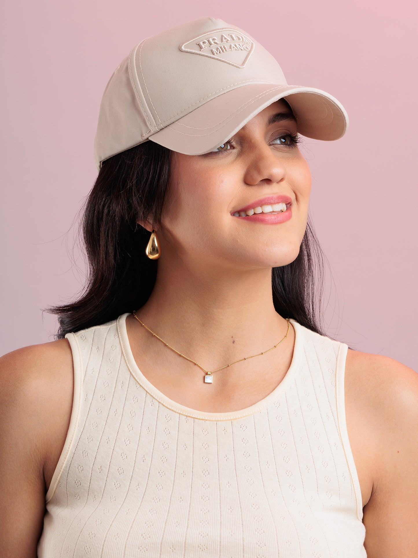 Cloud Beige Milano Cap