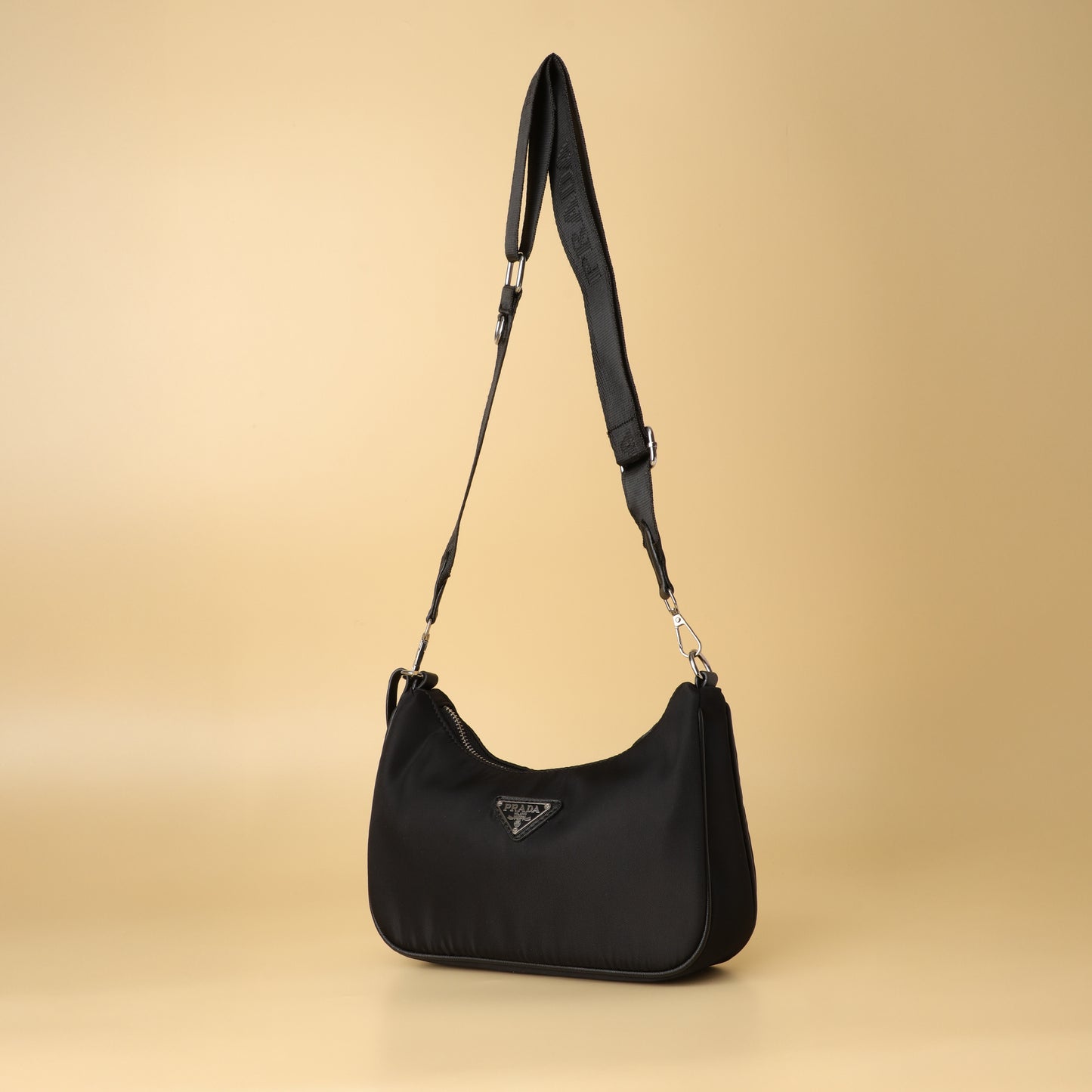 Prada Re-Edition 2005 Nylon Shoulder Bag with Pouch