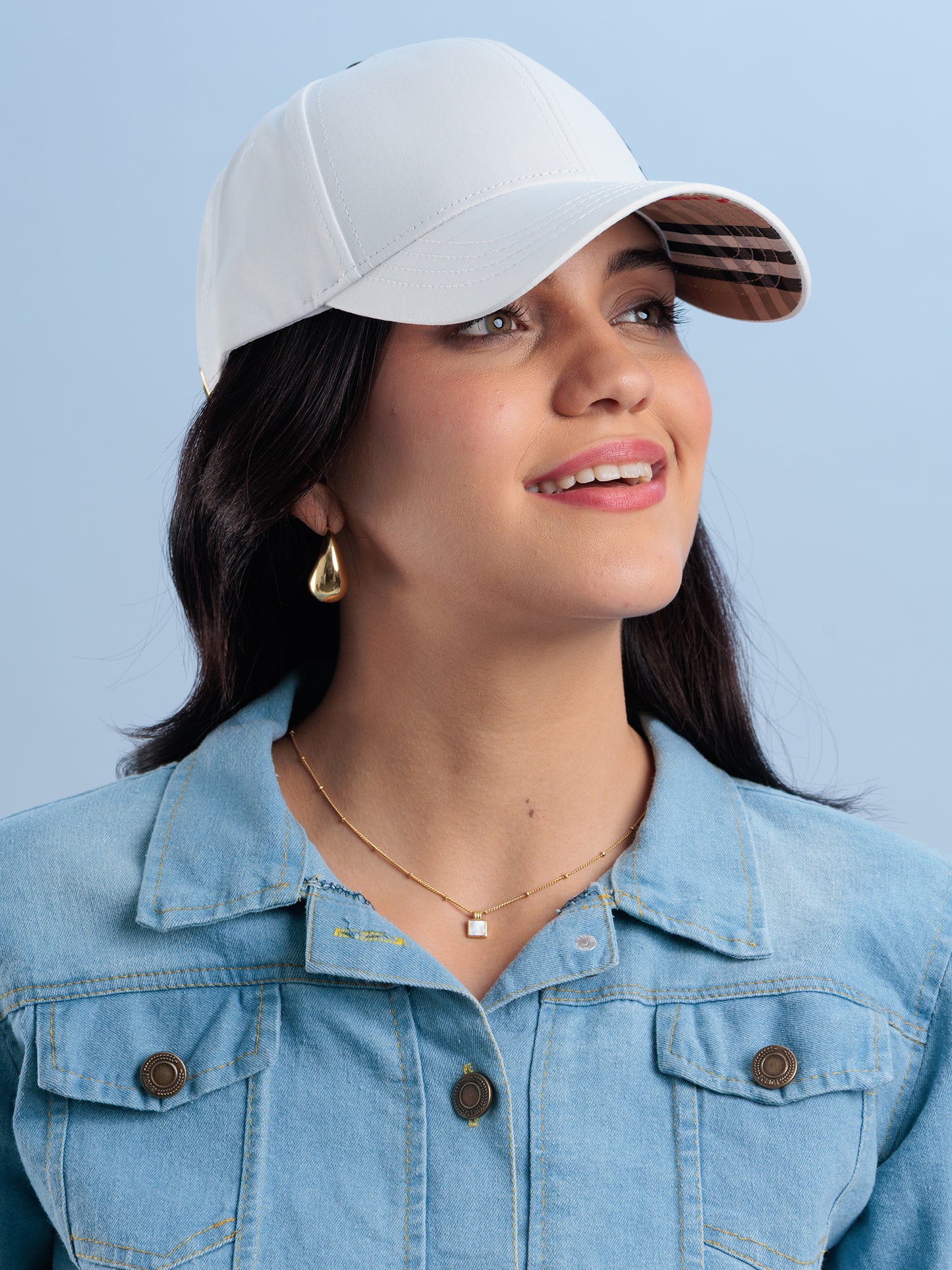 Pure White Signature Cap