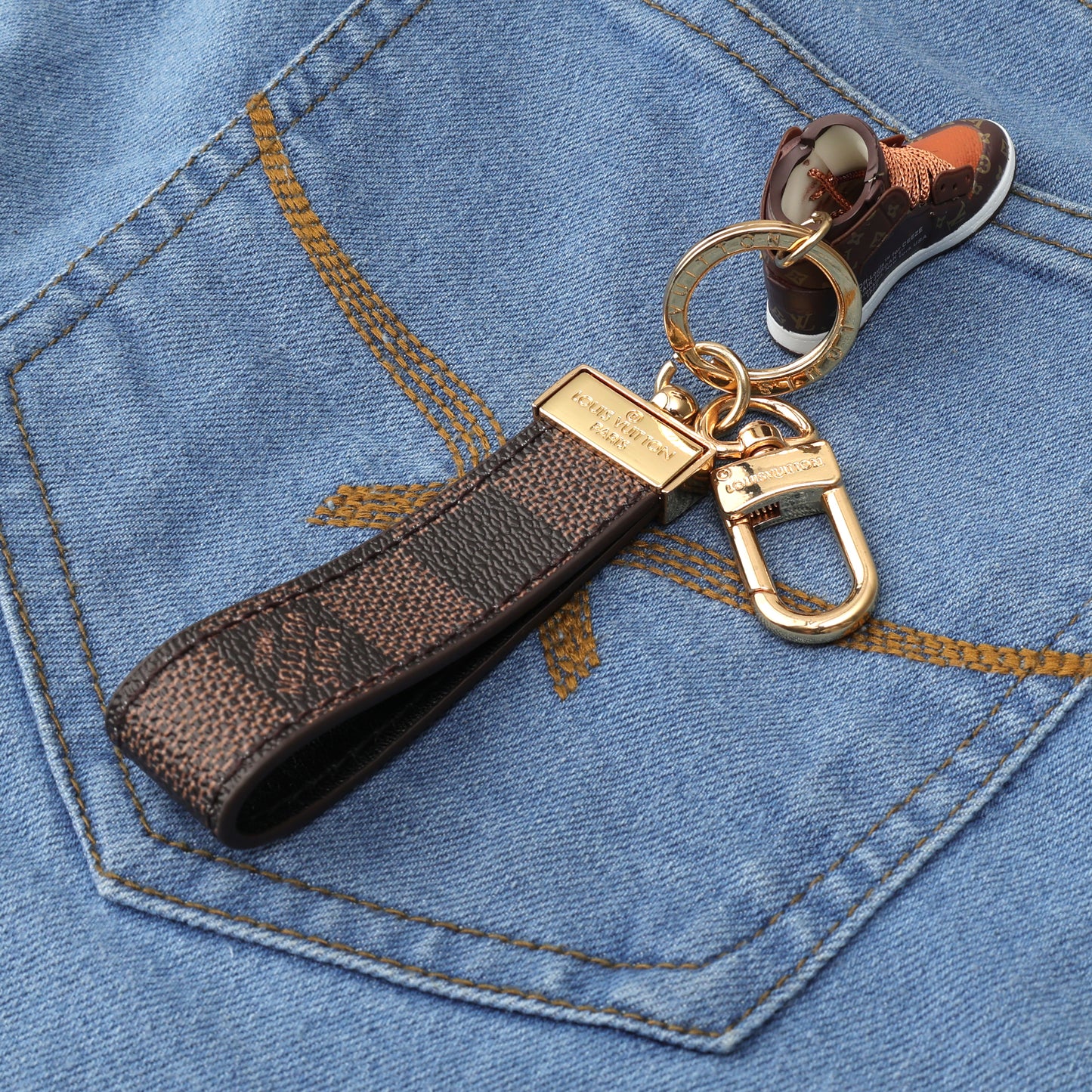 Voyager Charm Keychain