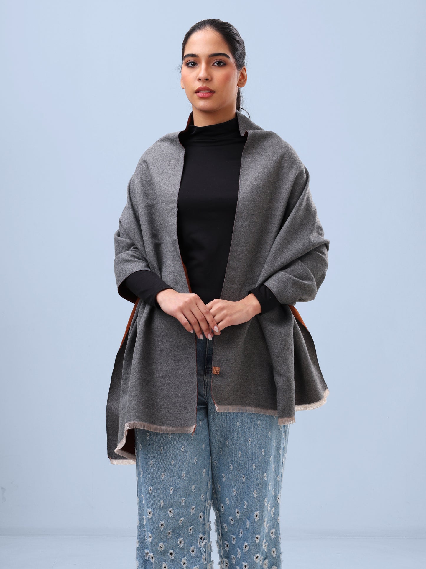 Rust Core Solid Scarf