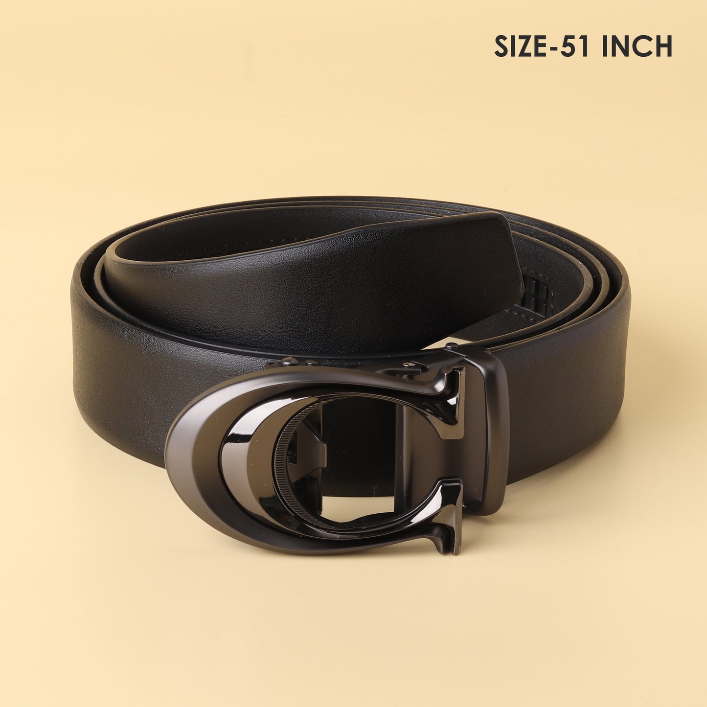 All black  Reversible Belt