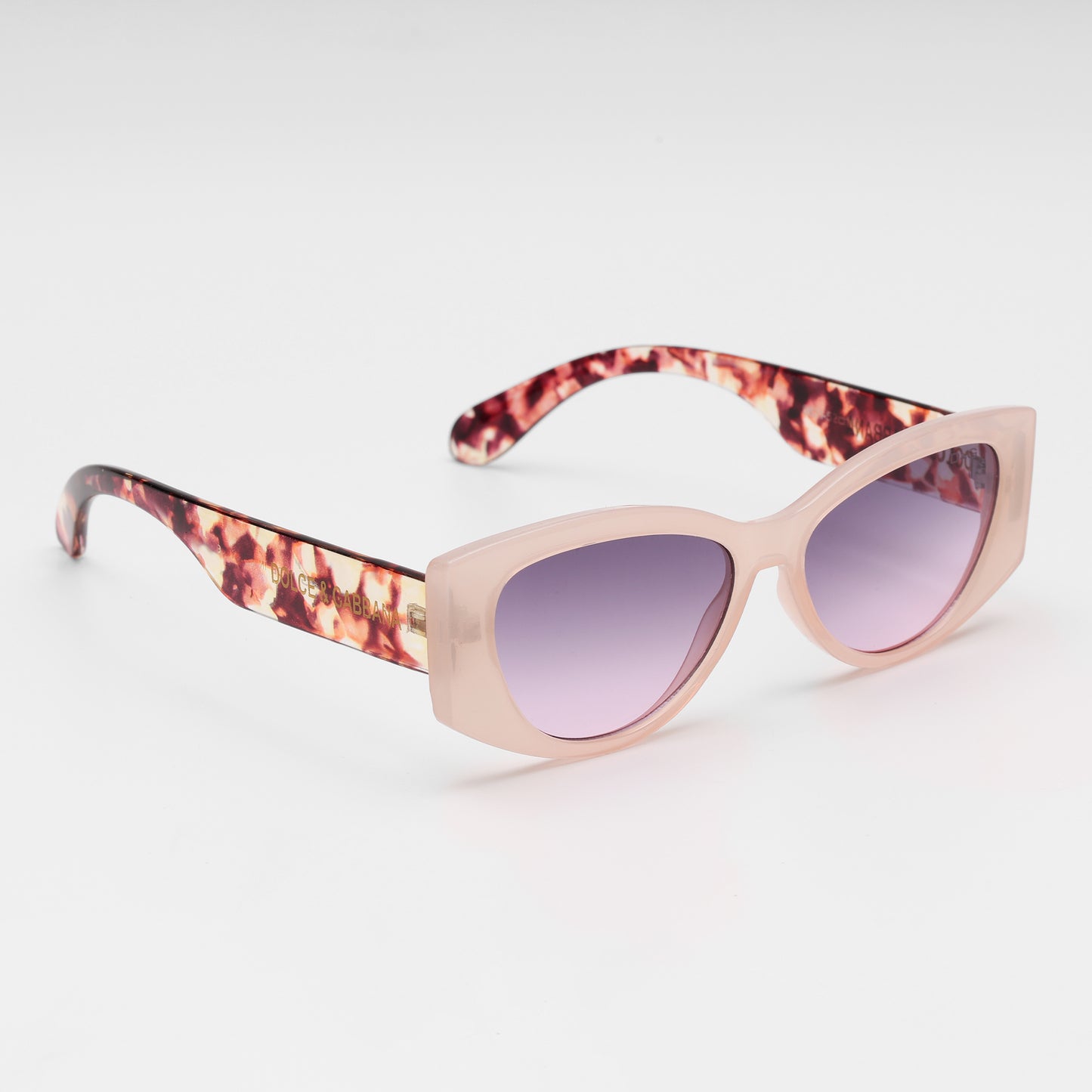 Rose Nude Cat-Eye Sunglasses