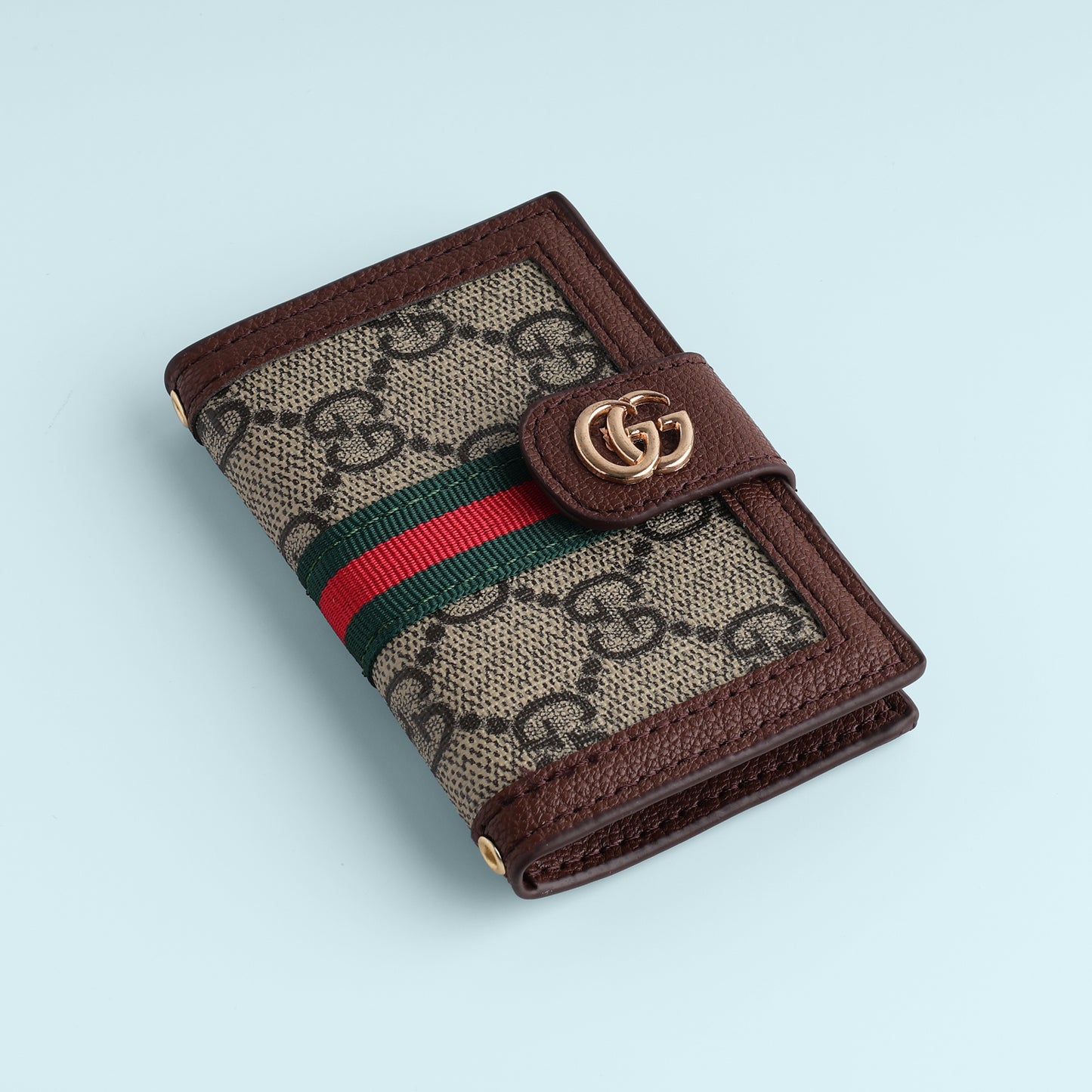 Heritage Stripe Long Card Wallet