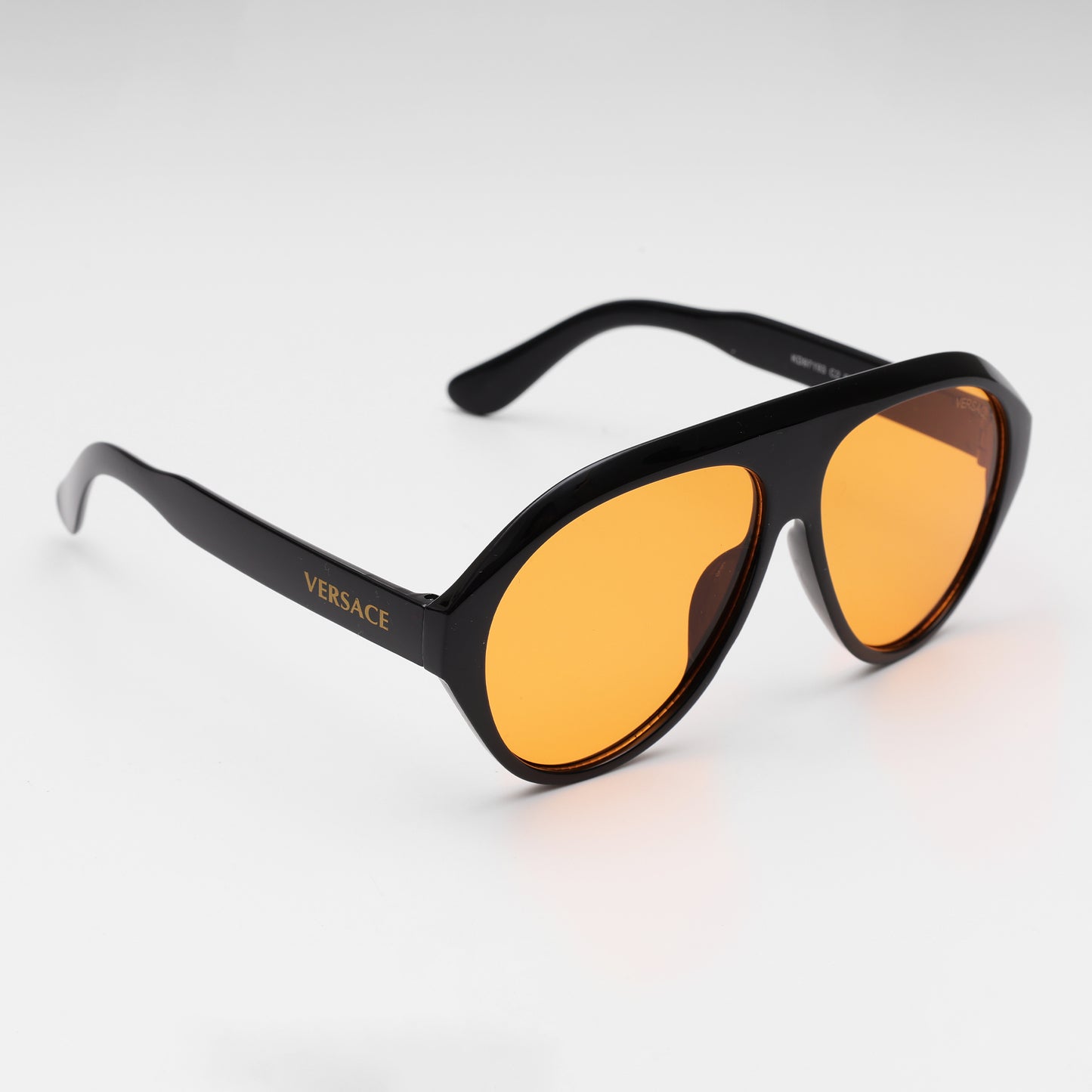 Amber Lens Shield Sunglasses