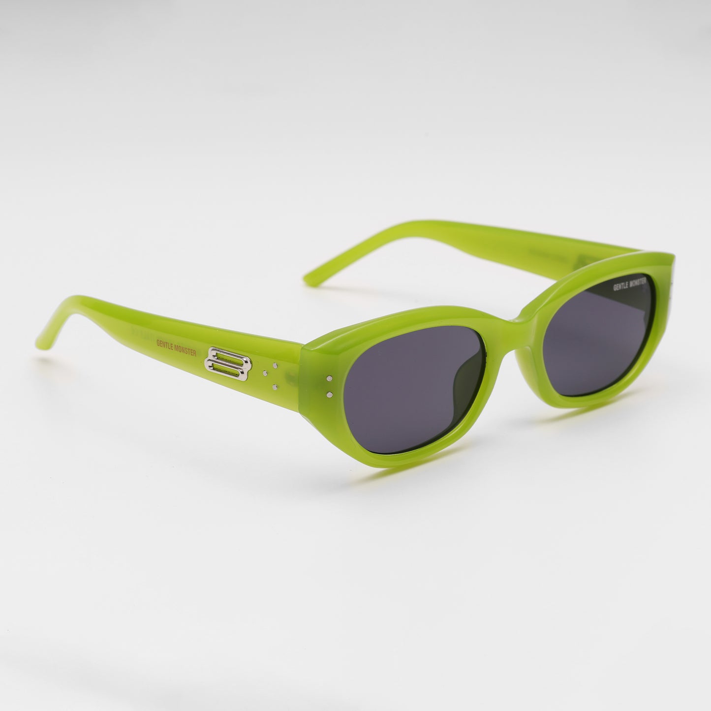 Neon Green Cat-Eye Sunglasses