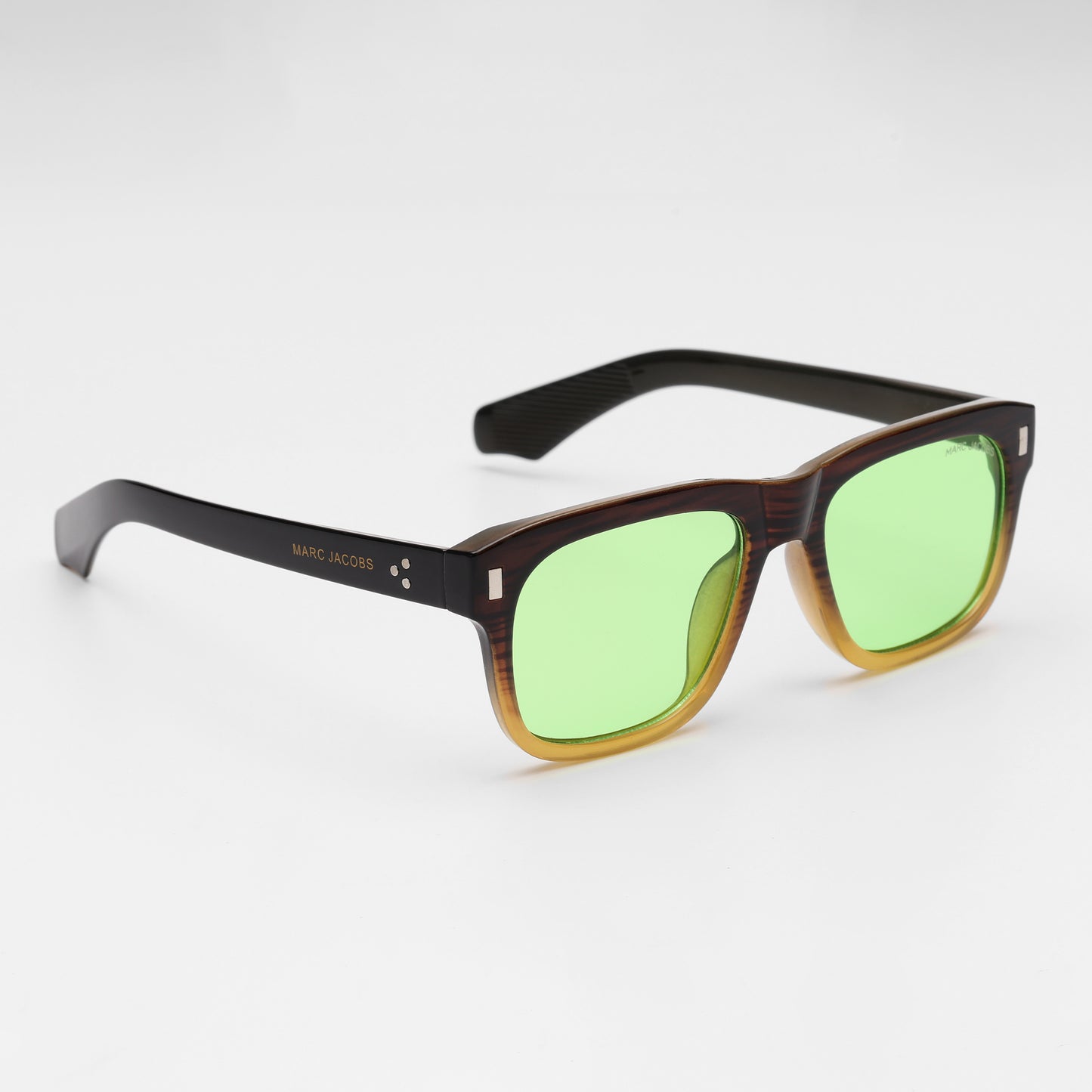 Jacobs Neon Green Gradient Sunglasses