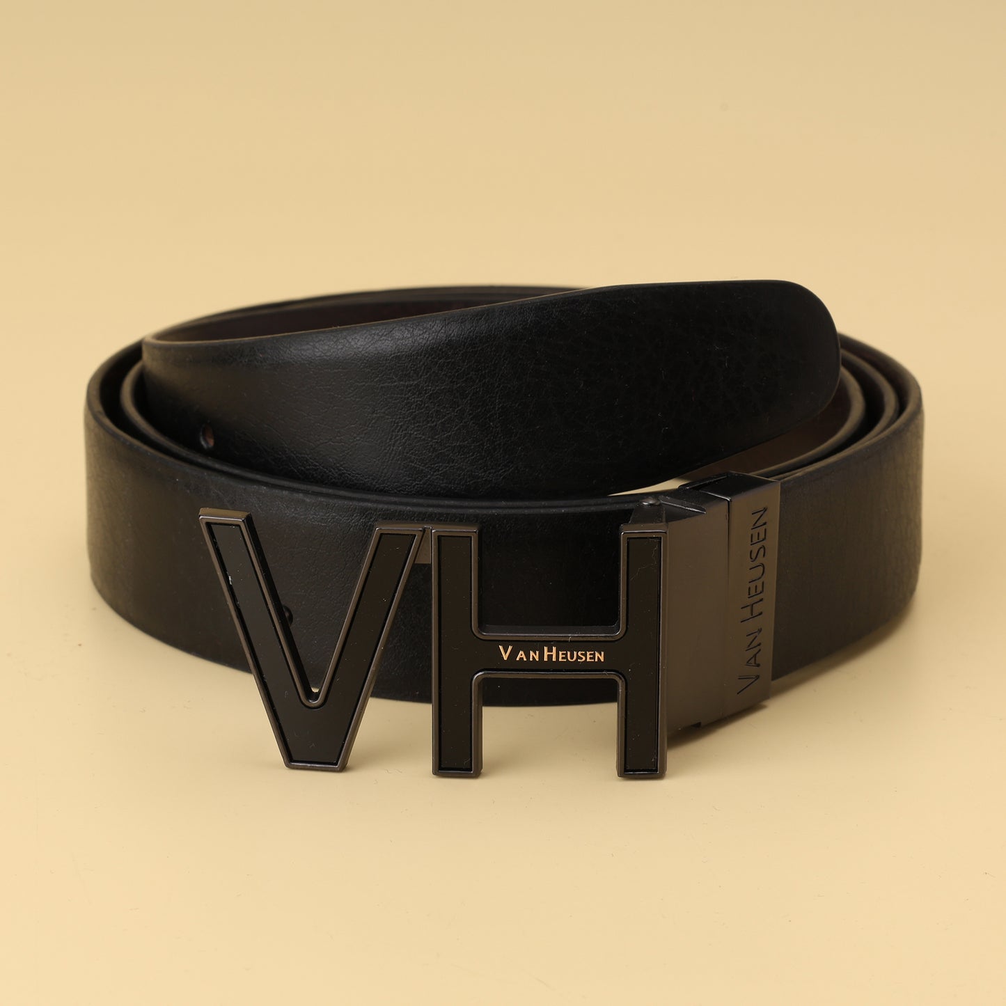 Monogram Edge Buckle Belt
