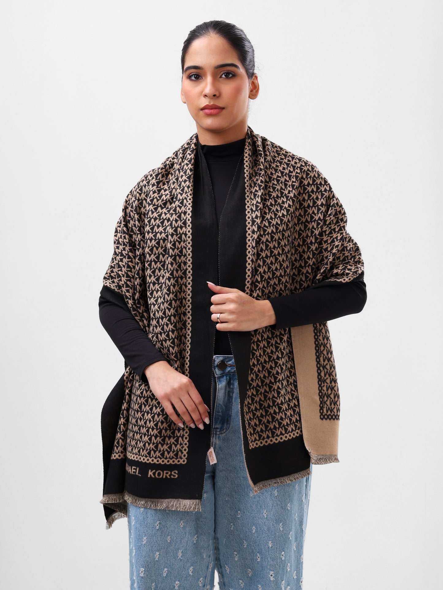 Signature Mono Luxe Scarf