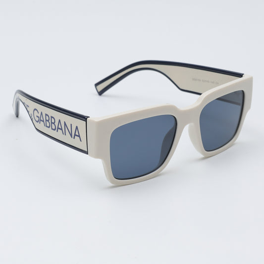 Ivory Statement Square Sunglasses