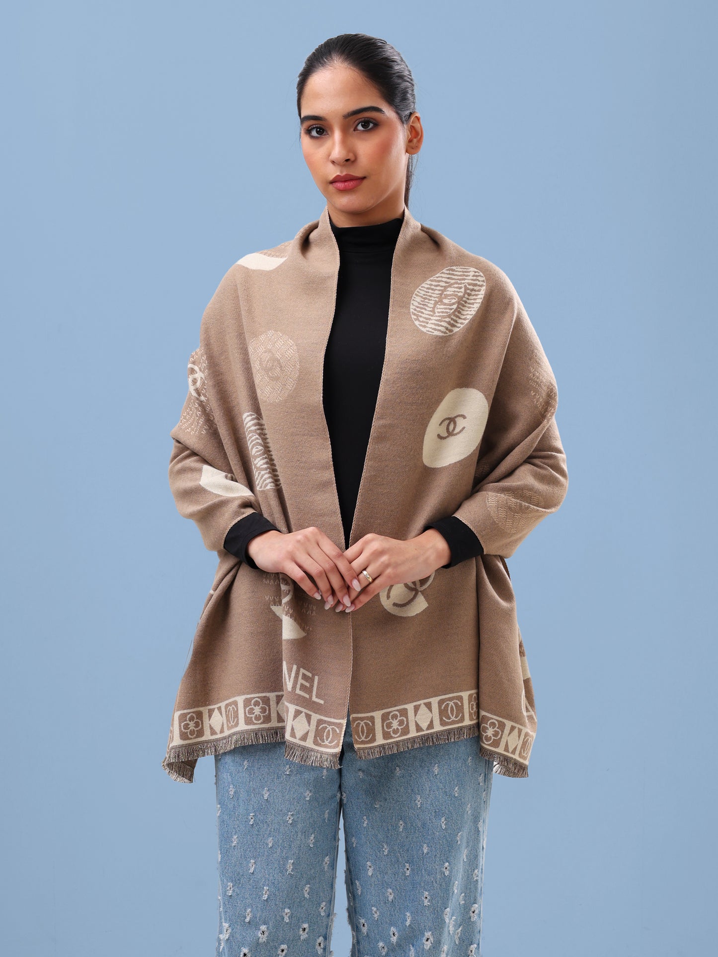 Soft Taupe Logo Wrap