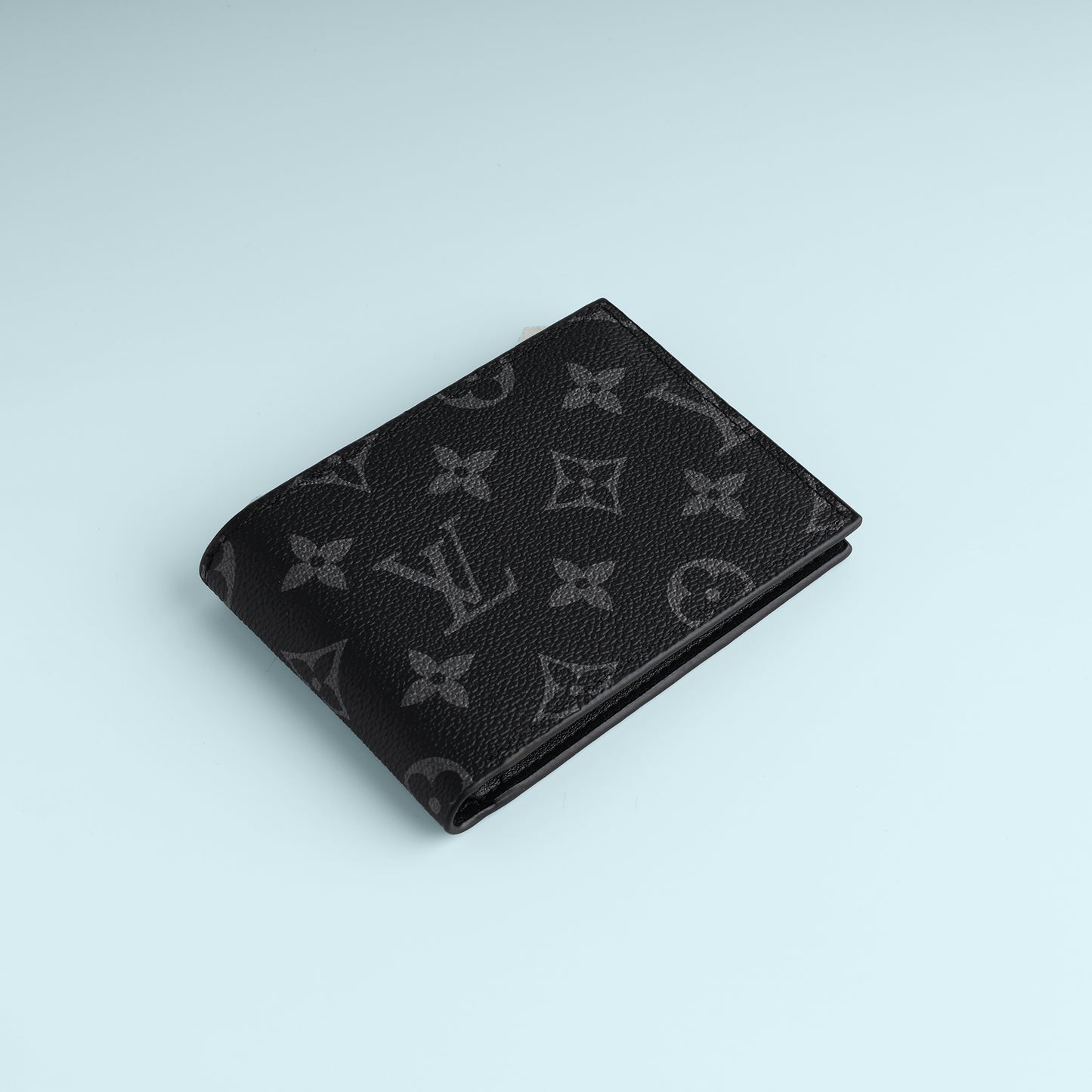 Noir Monogram Bifold Wallet