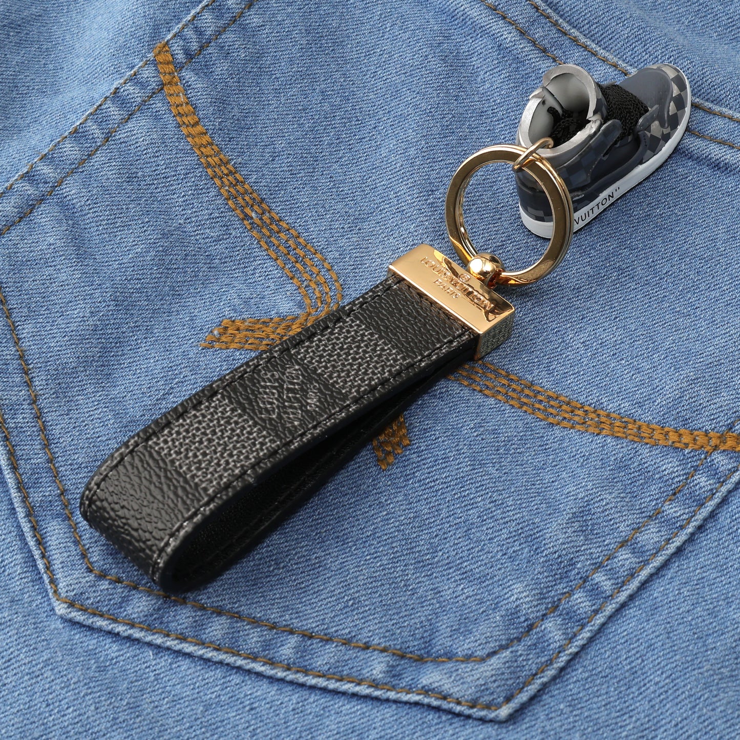 Midnight Loop Keychain