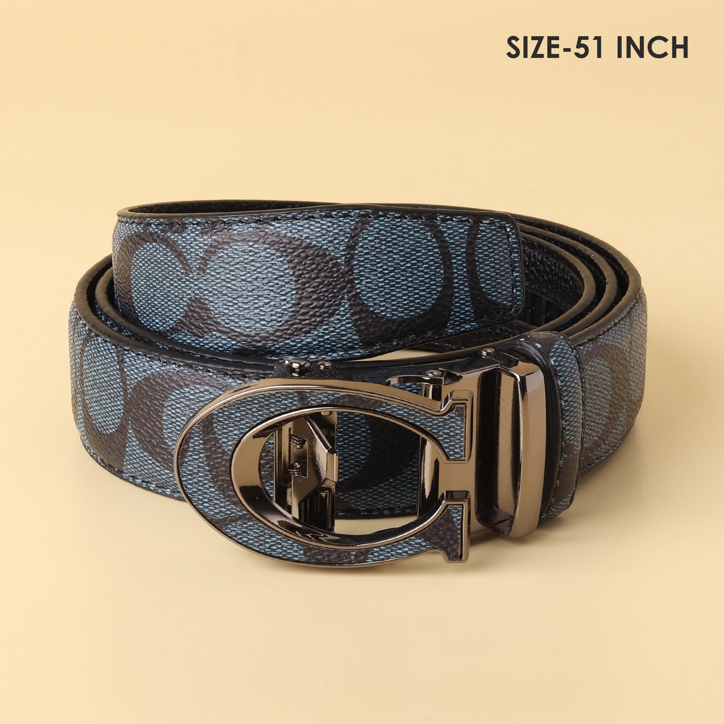 Signature Blue Buckle Belt