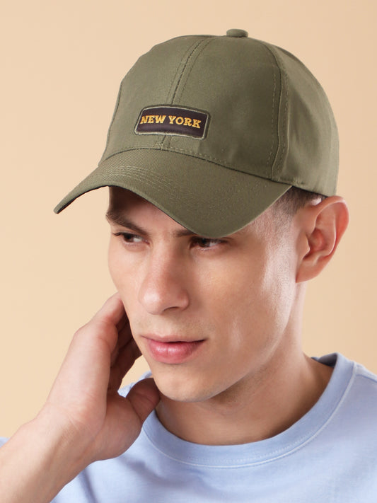 New York Olive Green Baseball Cap – Classic Streetwear Essential