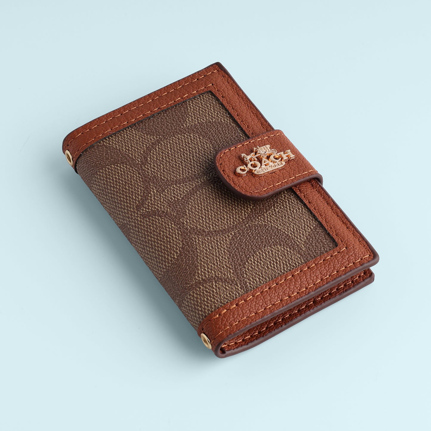 Caramel Monogram Long Wallet