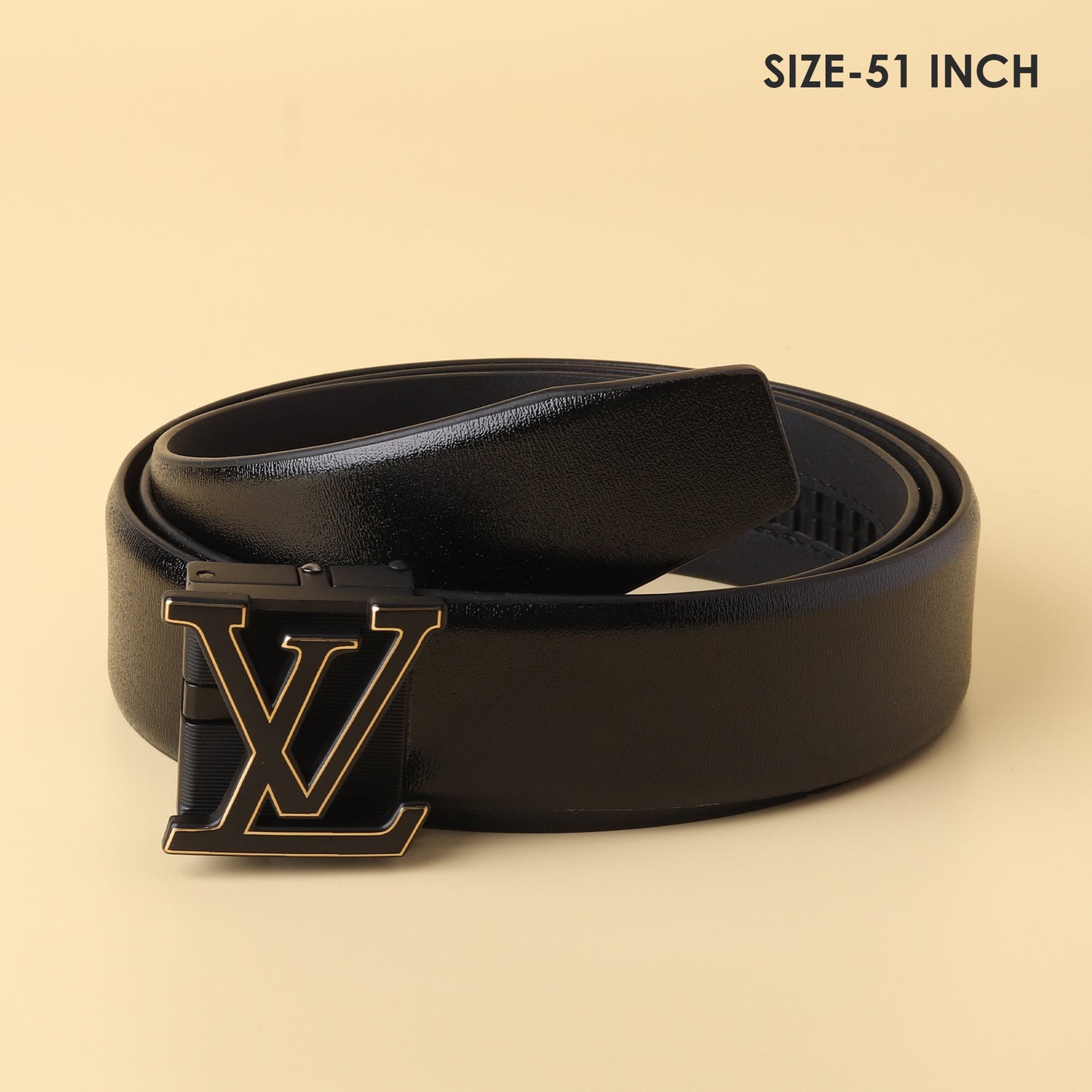 Vuitton Gold LV Buckle Belt