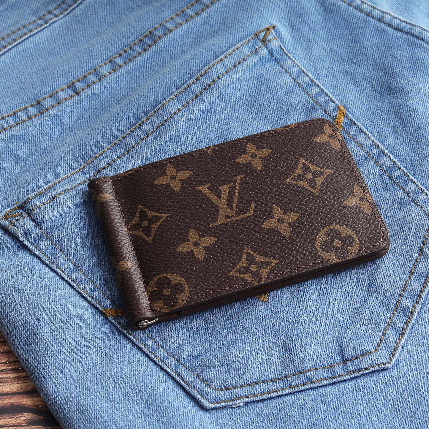 Heritage Brown Monogram Wallet