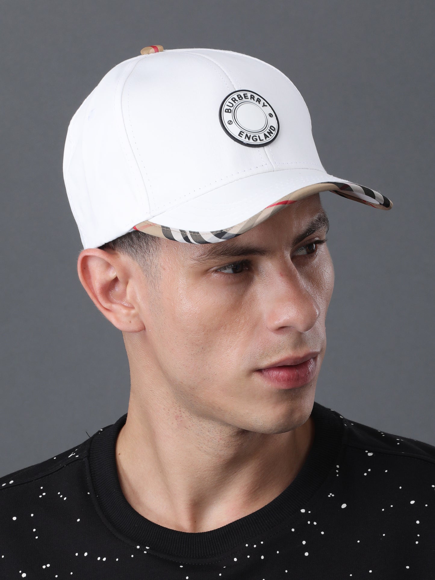 England White Logo Cap