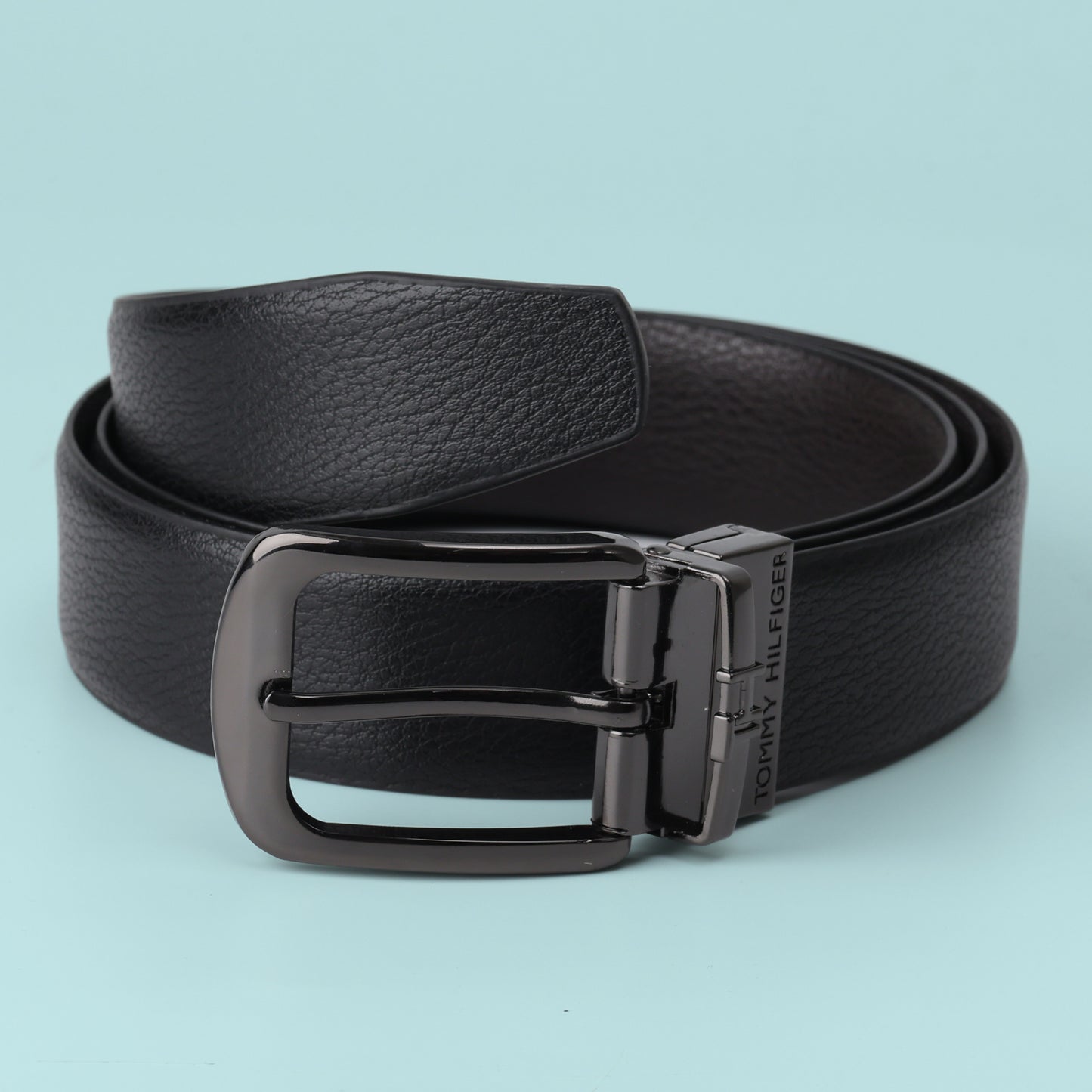 Obsidian Frame Textured Belt