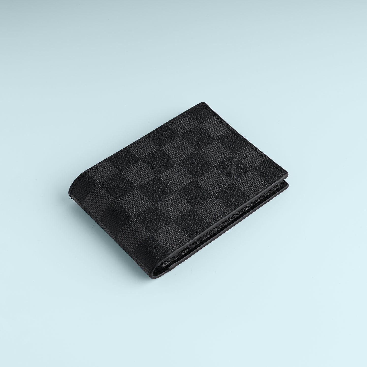 Midnight Check Bifold Wallet