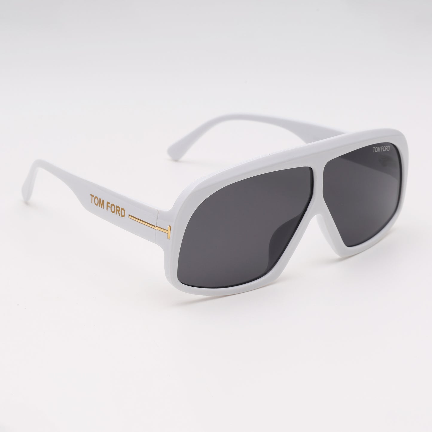 Optic White Shield Sunglasses