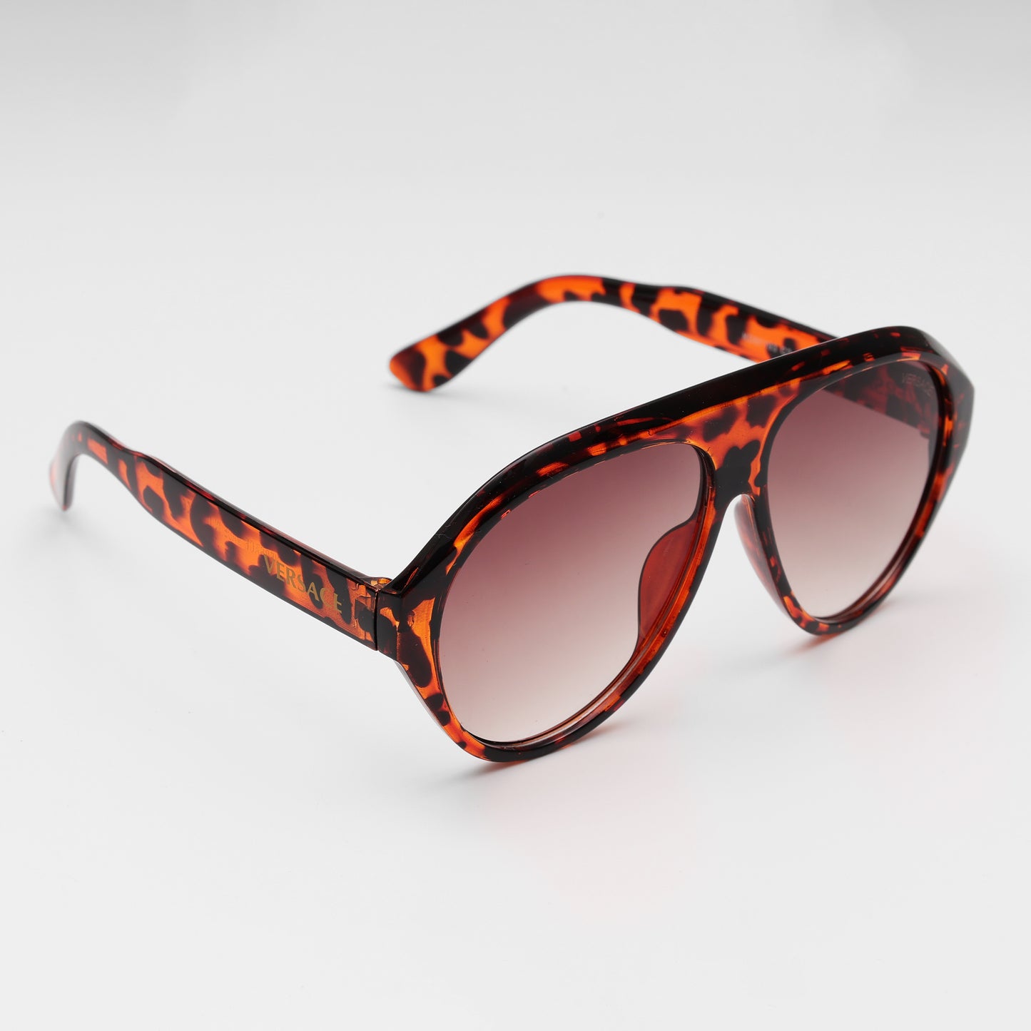Havana Luxe Oversized Sunglasses