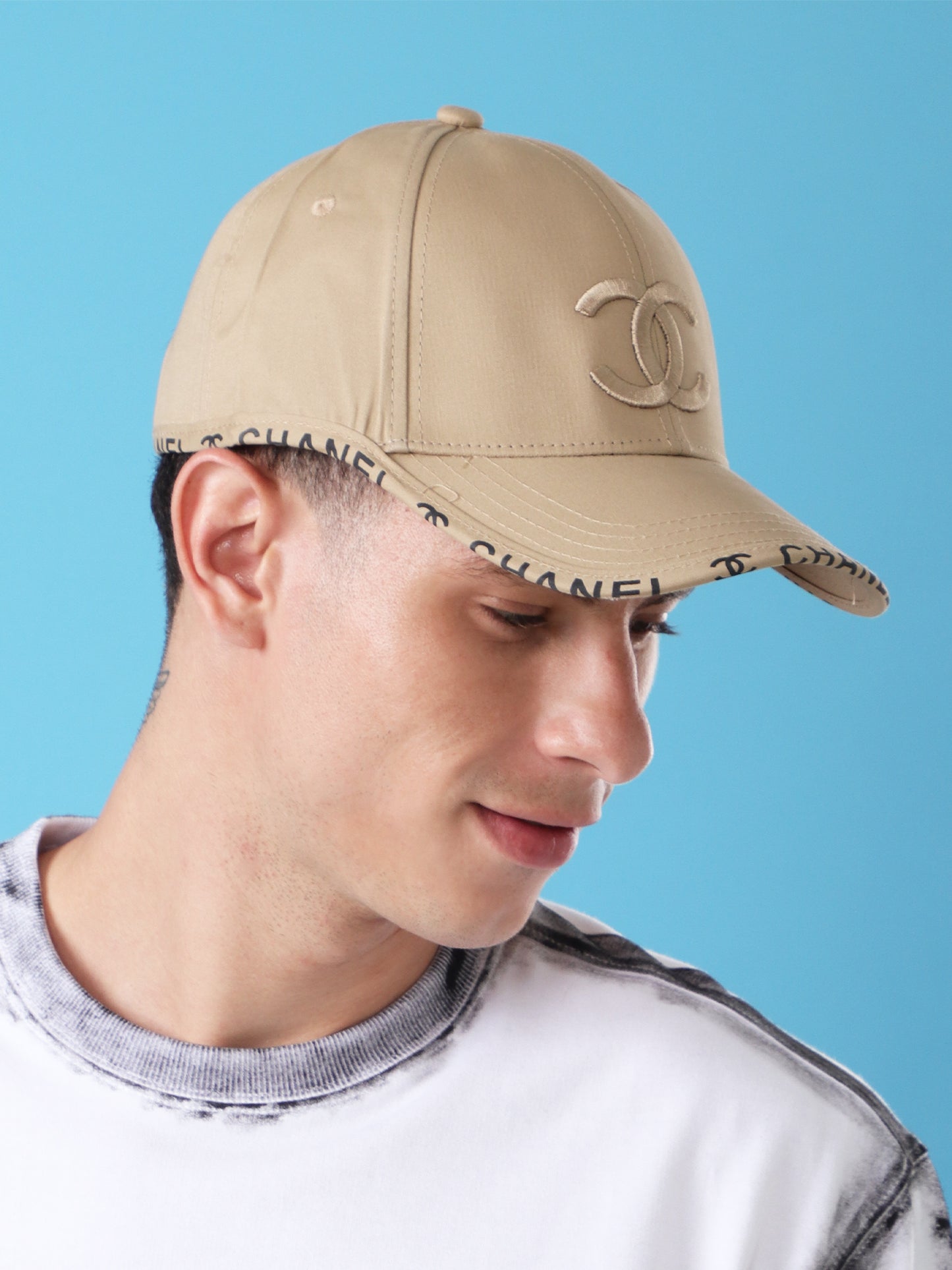 Classic Beige Cap – Minimal Luxe Edition