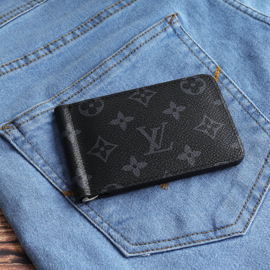 Noir Shadow Monogram Bifold Wallet