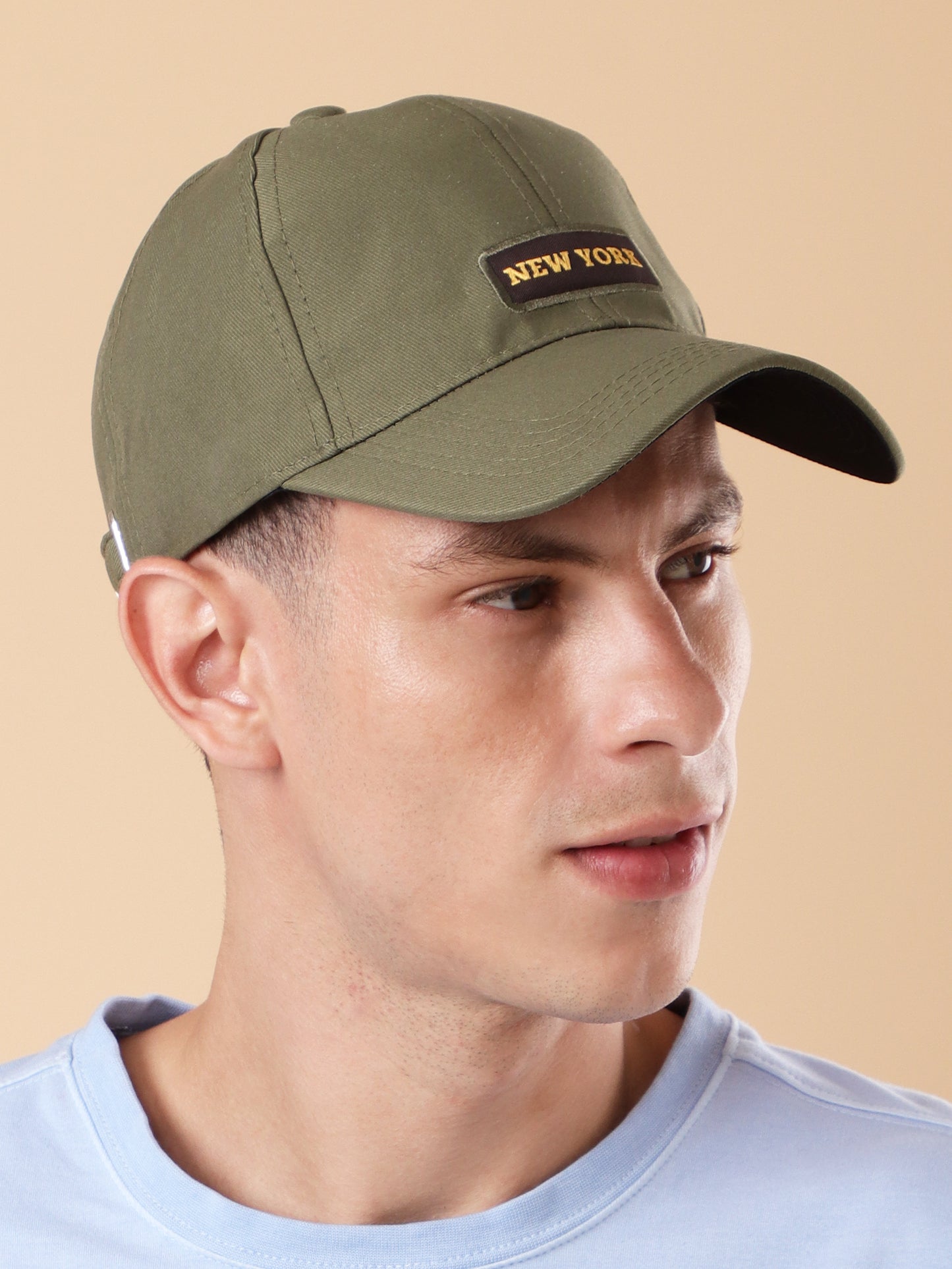 New York Olive Green Baseball Cap – Classic Streetwear Essential