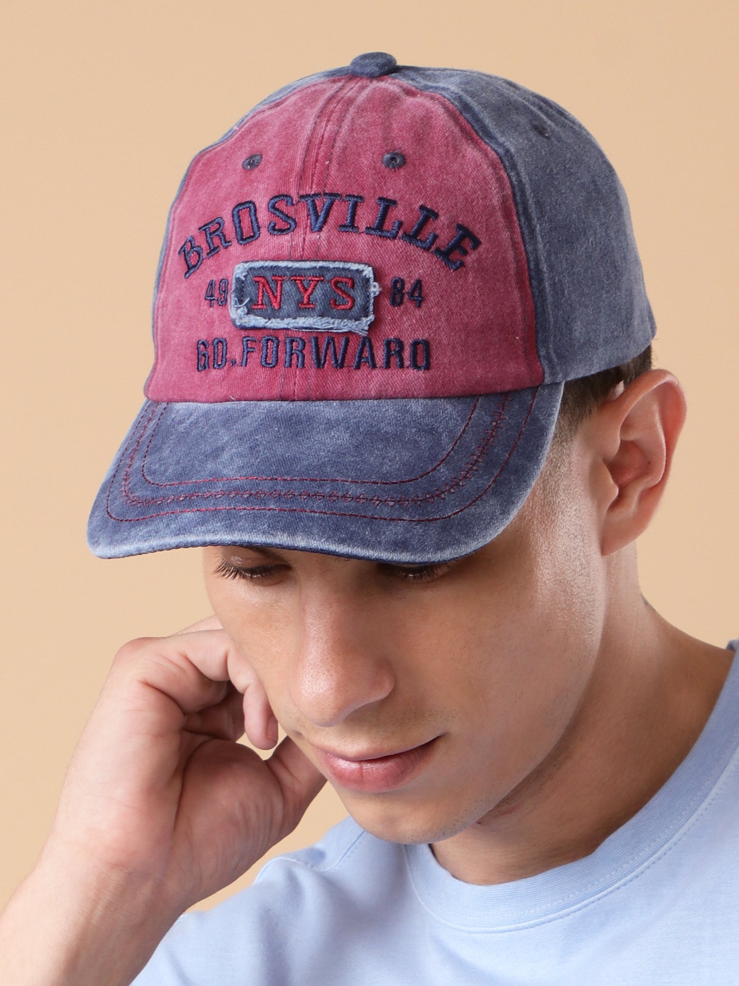 Brosville Vintage Washed NYS Baseball Cap