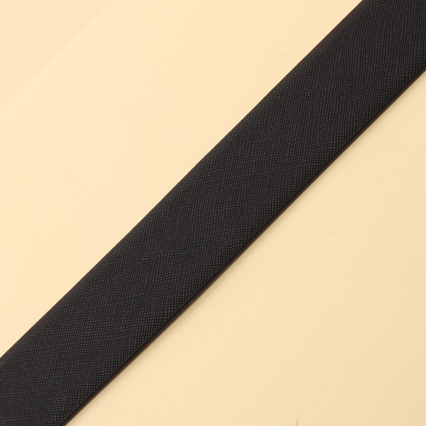Black "H" Buckle Leather Belt