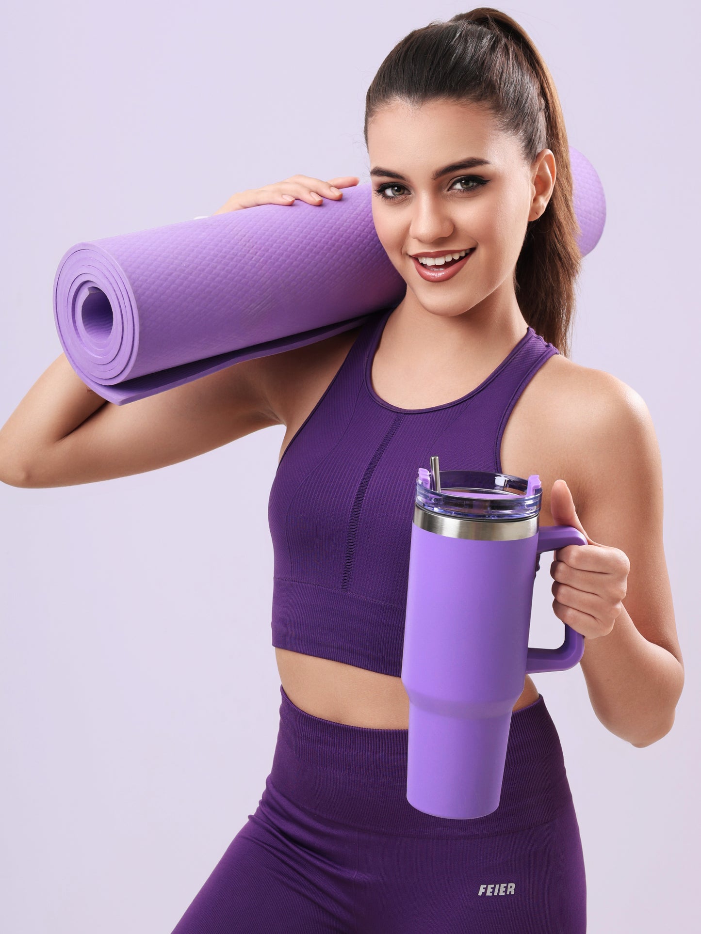 Violet Surge Travel Sipper