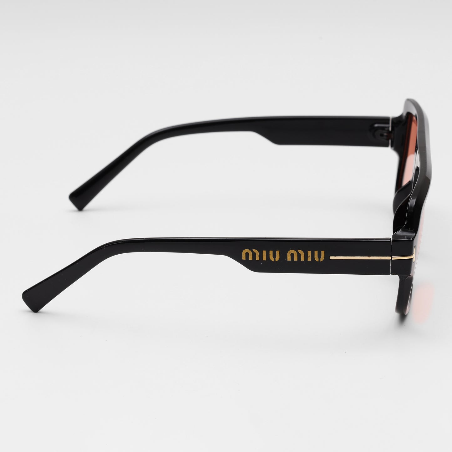 Black Navigator Pink Lens Sunglasses