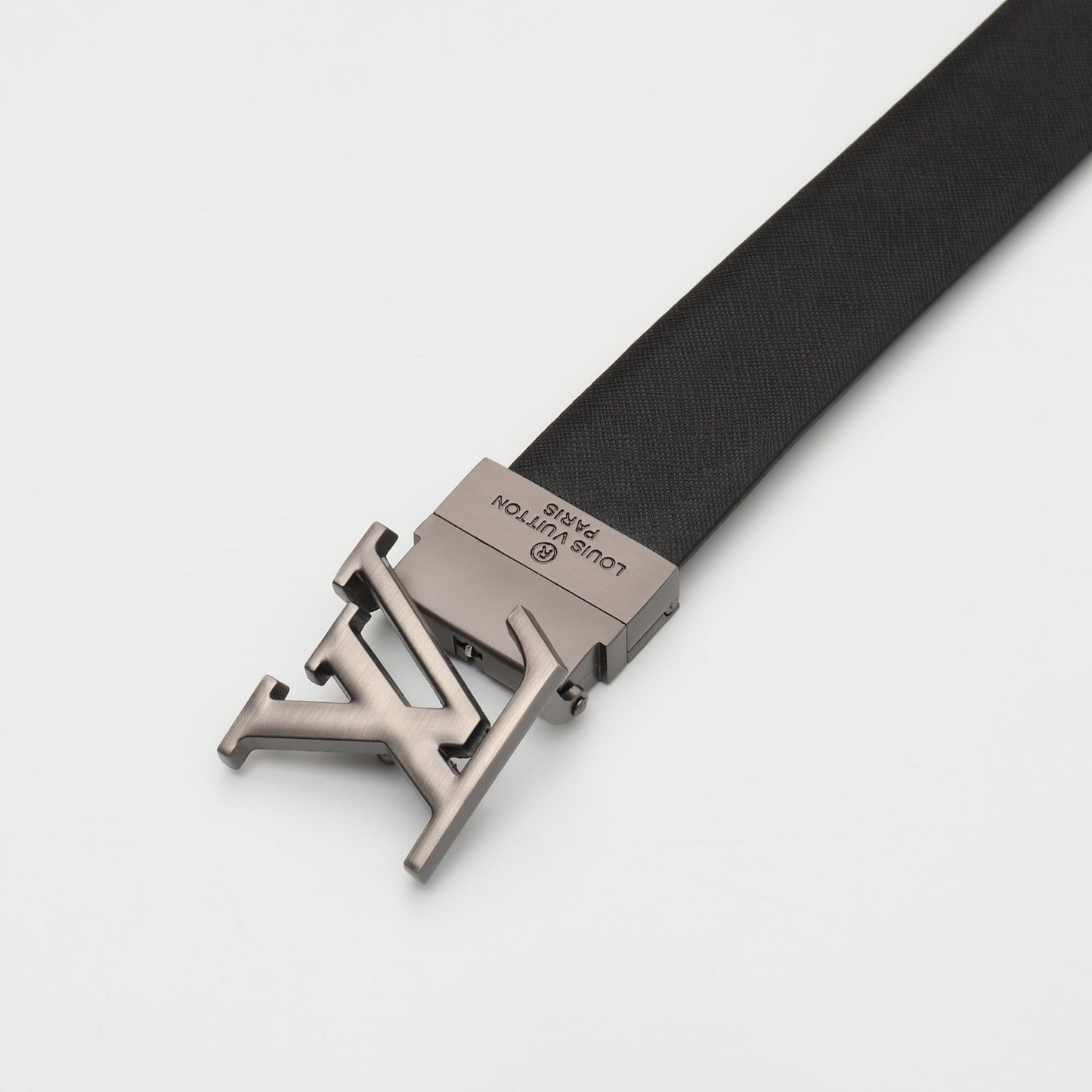 LV Iconic Gunmetal Belt